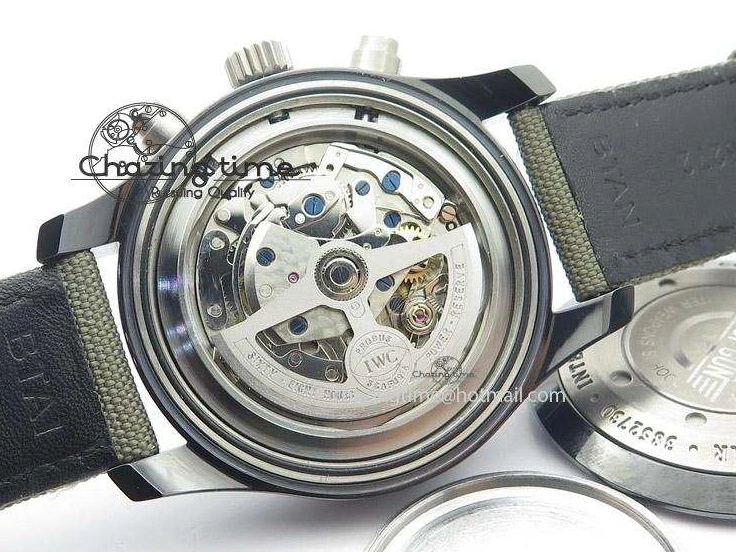 MIROTIME 0401 Pilot Top Gun Miramar IWC388002 ZF 1:1 Best Edition Ceramic Case On Nylon Strap A Practical 7345